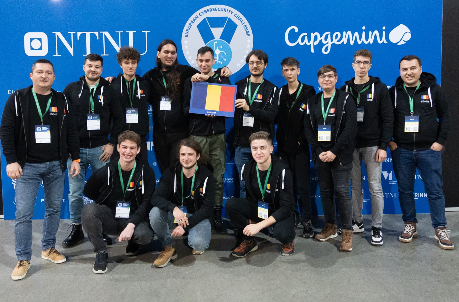 Echipa României, locul 8 la Campionatul European de Securitate Cibernetică 2023